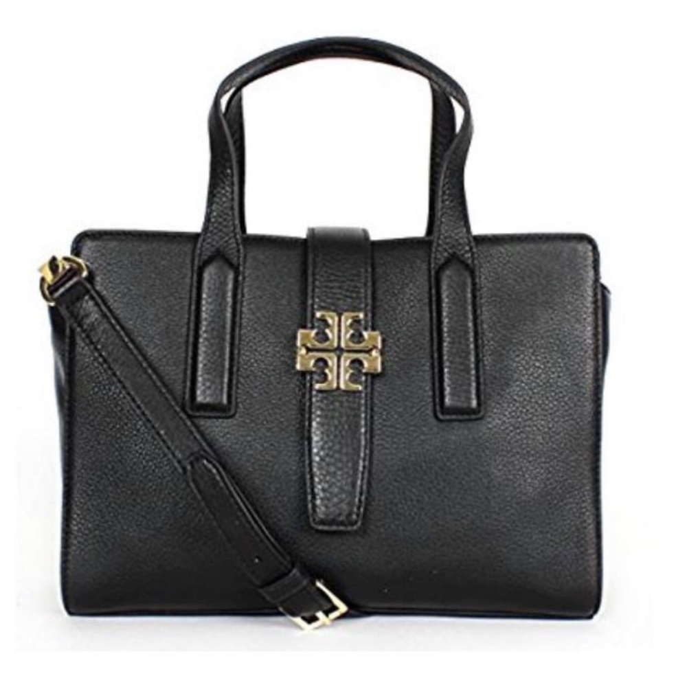 Tory Burch Meyer Plaque Satchel Crossbody - Small